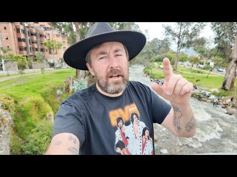 Arriving In Cuenca Ecuador & Continuing My South America Trip - Rooftop Bus Tour / Downtown Markets