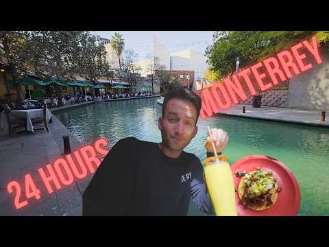 24 Hours in Monterrey Mexico | Riverwalk, Local Food & Live Travel Vlog