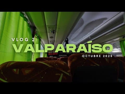 Travel Vlog | un fin de semana en VALPARAÍSO 🌊⋆。𖦹°.🐚⋆❀˖°🫧
