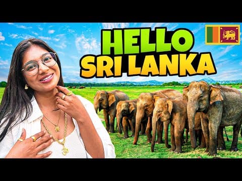 5N6D Adventurous Sri Lanka Tour Guide 🇱🇰 Sigiriya + Elephant Safari 🐘
