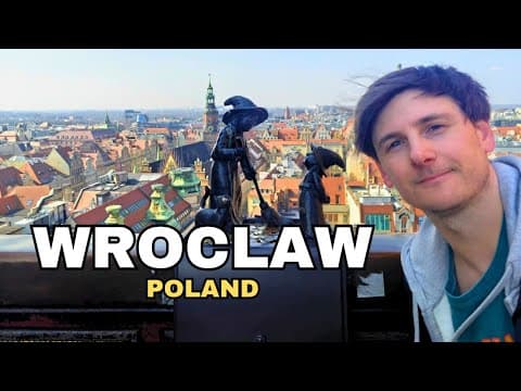 How to spend 2 Days in Wroclaw - Poland 🇵🇱 Travel Vlog 2025 - Ghosts, Gas lamps and Great Pierogi!