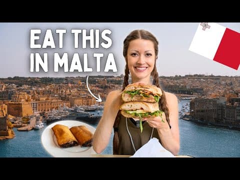 What to Eat in Malta 🇲🇹 | Valletta Food Tour with a Local