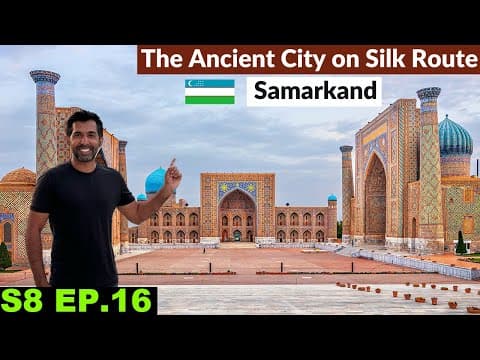 The Heart of Silk Route 🇺🇿 S8 EP.16 | Samarkand | Pakistan to Japan Motorcycle