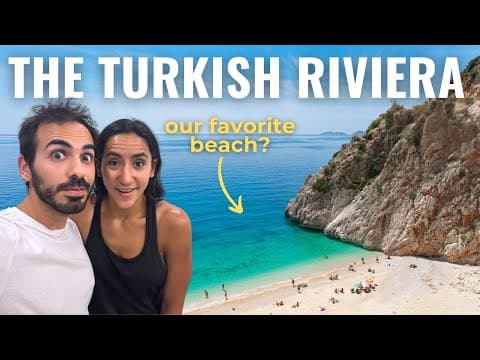 Our 5-Day TURKISH RIVIERA Road Trip 🇹🇷 | Travel Vlog #16