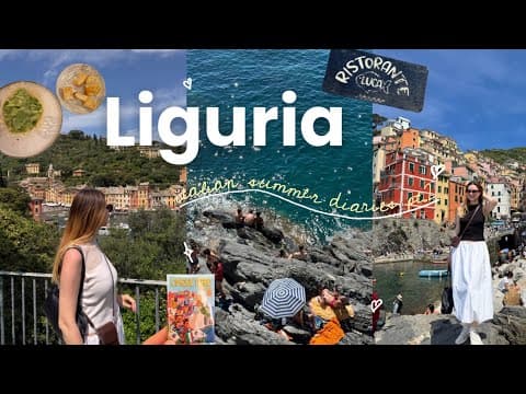 Italian Summer Diaries: perfect days in Portofino & Genoa Magic | Travel Vlog Pt.2