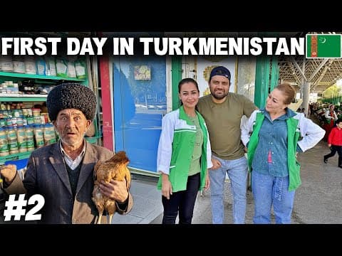 Surviving 24 Hours in World's Most ISOLATED Country, Turkmenistan 🚫🚫