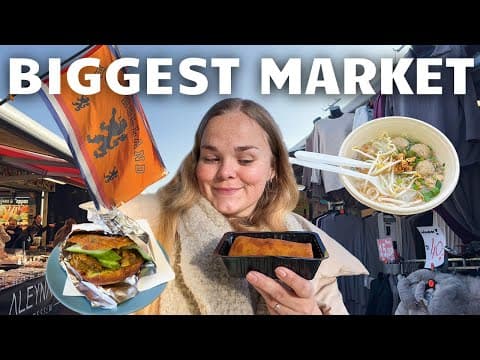 Visiting The Hague Market | The biggest outdoor market in The Netherlands