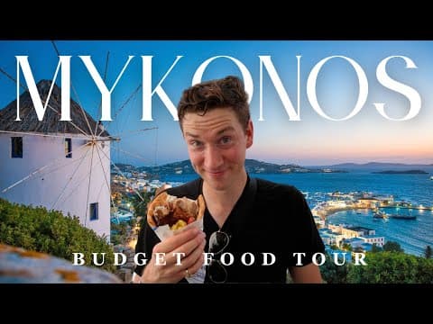 Mykonos Food Tour | Top Budget Foods to Try in Mykonos, Greece