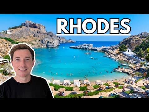 Rhodes: The Best Areas to Stay & Visit in 2026... 🇬🇷