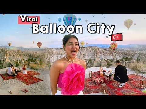 Finally Experienced This After Waiting for So Long😍 | Turkey Ep.2 - Cappadocia, Pamukkale