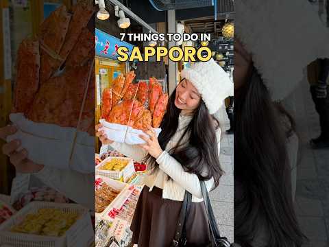 7 Things To Do In Sapporo #japan