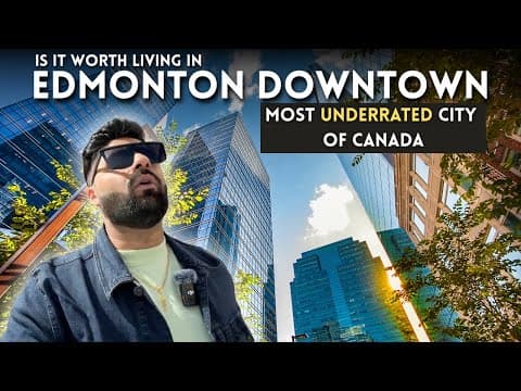 Exploring the Most Underrated City of Canada: EDMONTON | Downtown | Halifax vs Edmonton