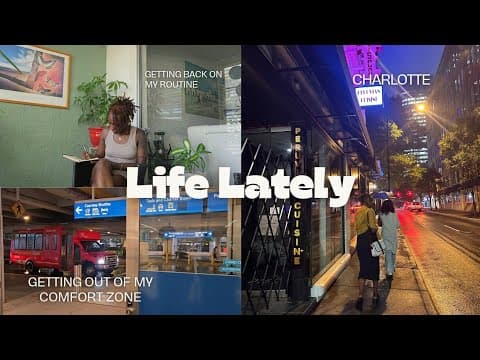 Exploring Charlotte, NC | Travel Vlog 2025 | Hidden Gems & City Adventures| Empress Emoni