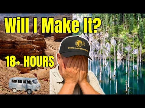 Charyn Canyon + Kolsay & Kaindy Lakes in ONE Day (Almaty, Kazakhstan Day Trip)