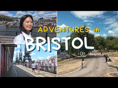 getting lost in Bristol & loving it 🚂 travel vlog 🇬🇧