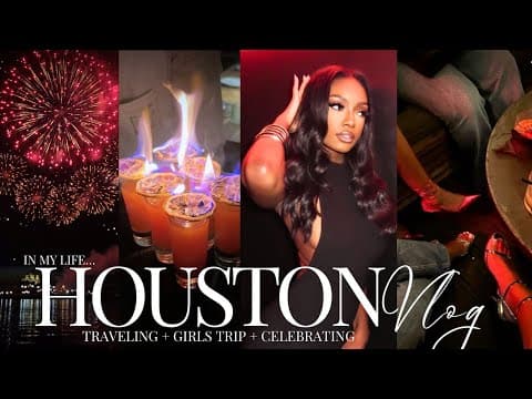 HOUSTON VLOG | GIRLS TRIP + LOTS OF GOING OUT + NEW RESTAURANTS & MORE