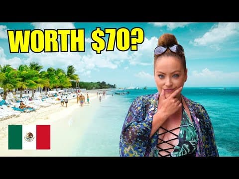 Cozumel Mexico | What You Get for $70 at Paradise Beach Club