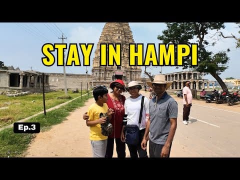 Our Stay in Hampi Karnataka