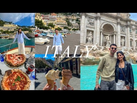 OUR DREAM TRIP to ITALY ๐ฎ๐น | Rome, Sorrento & The Amalfi Coast Travel VLOG