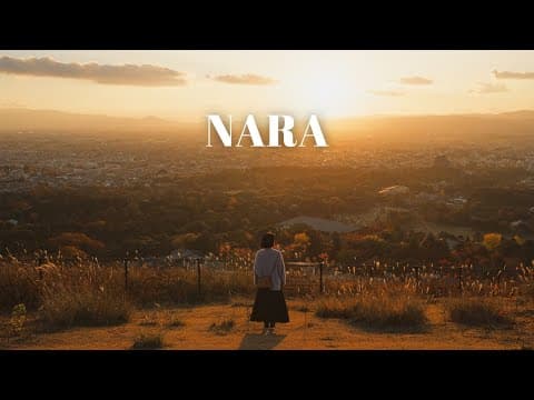 Quiet Places Around Deer Park 🦌 | Autumn Colors in Nara 🍁 Japan Travel Vlog