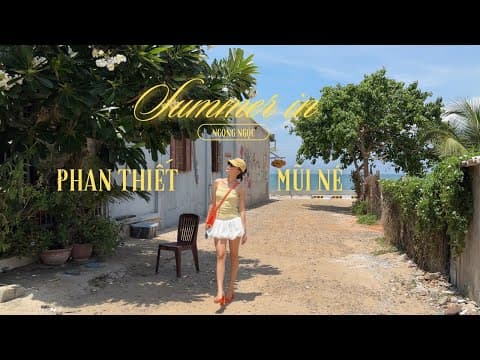 Đưa mẹ đi chơi Phan Thiết, Mũi Né 2N1D | Travel Vlog | Ngòng Ngọc