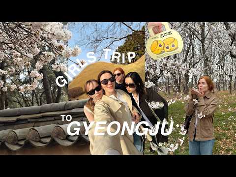 the girls take gyeongju, korea this spring