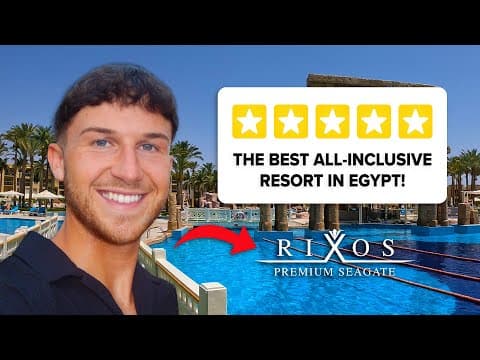 I Visited Egypt's Most LUXURIOUS Resort - Rixos Premium Seagate | Sharm El Sheikh