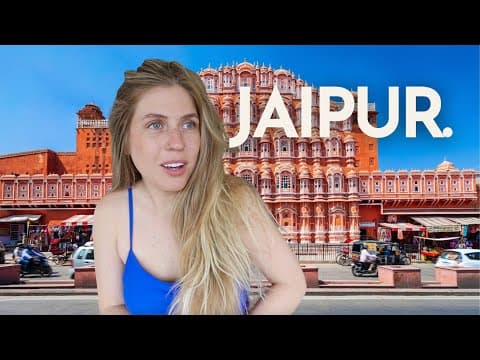 First Time in JAIPUR 🇮🇳 (India’s PINK City)