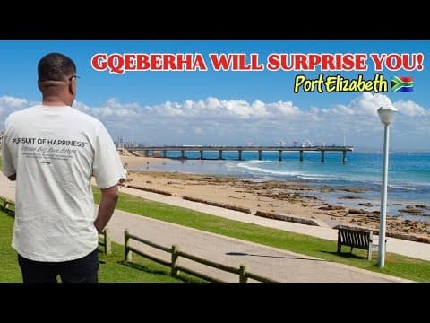 Walking Through Memories of Port Elizabeth | South Africa Travel Vlog (Humewood to Summerstrand)
