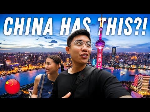 What It’s REALLY Like in Shanghai, China! (Food, Shopping & City Life) 🇨🇳