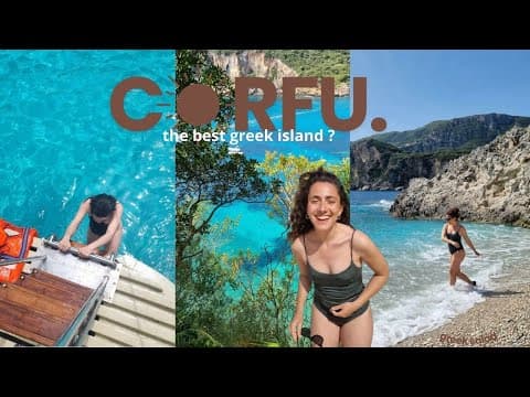 Greece Travel Vlog 2025 🇬🇷 exploring the island of corfu