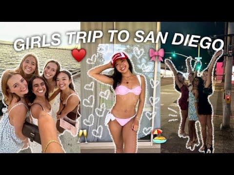 GIRLS TRIP TO SAN DIEGO VLOG