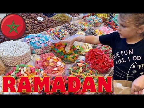 Ramadan in Morocco 🇲🇦 Exploring Agadir’s Biggest Market (Souk El Had)