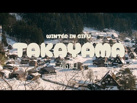 first winter in japan: nagoya & takayama | nagoya vlog
