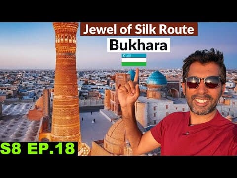 Jewel of Silk Route Bukhara 🇺🇿 S8 EP.18 | Pakistan to Japan Motorcycle Tour