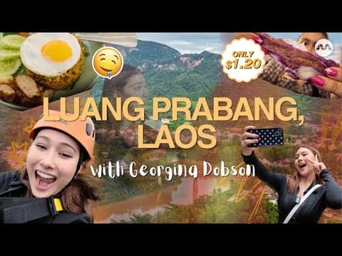 3D2N in Luang Prabang: Kuang Si Waterfall, Buffalo Milk Ice Cream with Georgina | Long Weekends