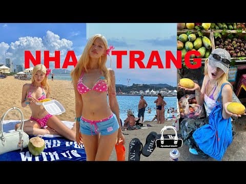Nha Trang Vlog🏖️🥭⛰️🛥️| 3N2Đ Spoiled Trip, chill with the hill, bussiness trip couldn’t be cooler 👙🕶️