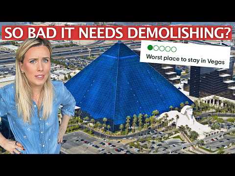 Staying In The Most HATED Hotel in Vegas! Luxor Pyramid Nightmare..