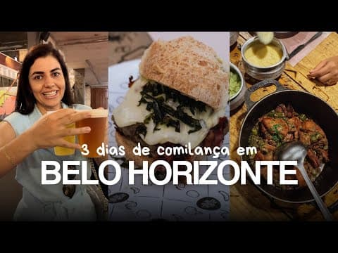 ONDE COMER EM BELO HORIZONTE? | tour gastronômico EM 3 DIAS!