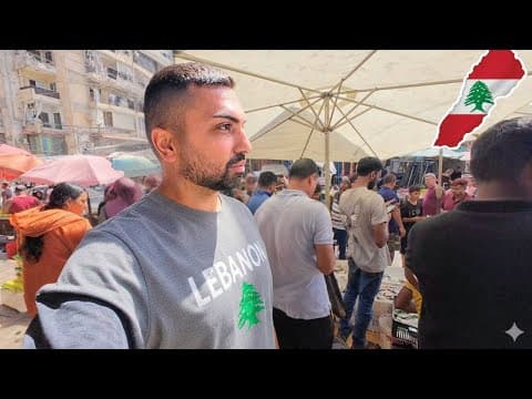 Inside Beirut’s Most Dangerous Neighborhood — What I Saw Shocked Me 🇱🇧