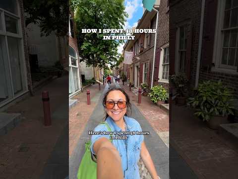 48 hours in Philly #visitphilly #philly #philadelphia #travelvlog #vlog #traveling #travelgram