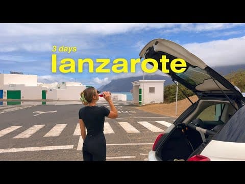Cozy 3 Days in Lanzarote | Volcanic Calm & Coastal Comfort