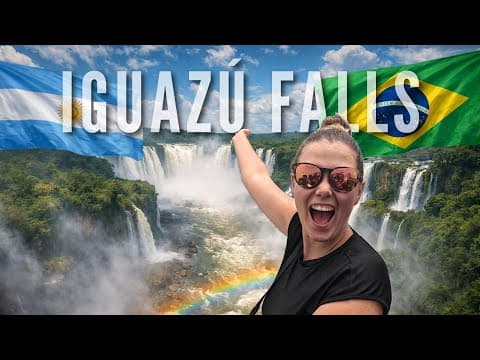 We Finally Saw Iguazú Falls 🇦🇷🇧🇷 (This Place Is Unreal)
