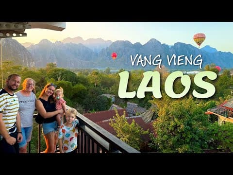 VANG VIENG: The Ultimate GUIDE to Backpacker PARADISE in Laos!