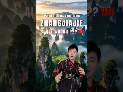 How to avoid all the traps in Zhangjiajie?#travel #china #fyp #traveltips #zhangjiajie #trip #video