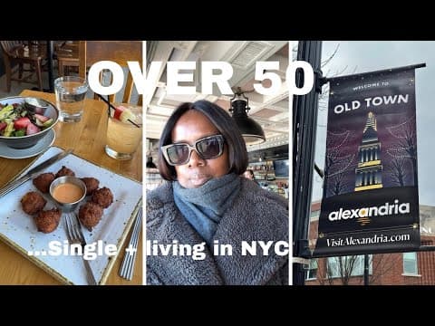 Solo Travel After 50: A Quiet Reset in Alexandria, VA | Valentines Weekend | Women Over 50