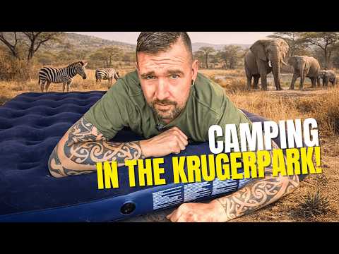 First Time Tent Camping in Kruger National Park!