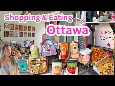 Ottawa Travel Vlog 🥯🛍️ | Shopping, Food Spots & Things To Do!