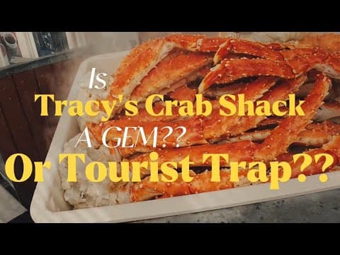 Is Tracy Crab Shack A TOURIST TRAP Or GEM?? Juneau, Alaska
