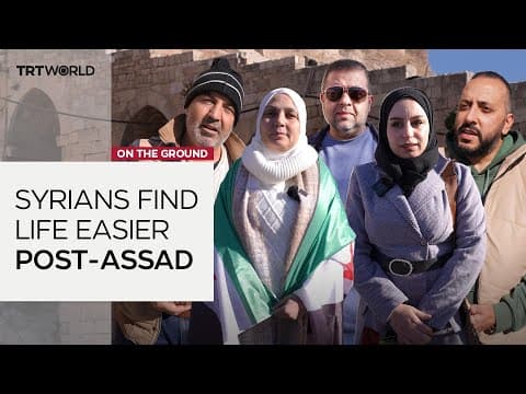 Aleppo residents compare life in Syria before and after Assad’s fall